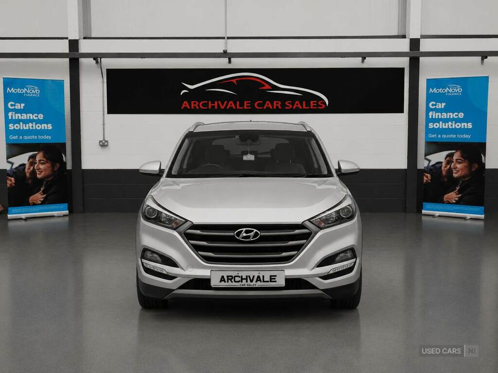 Hyundai Tucson 1.7 Crdi Blue Drive Se Nav 2Wd Silver #6