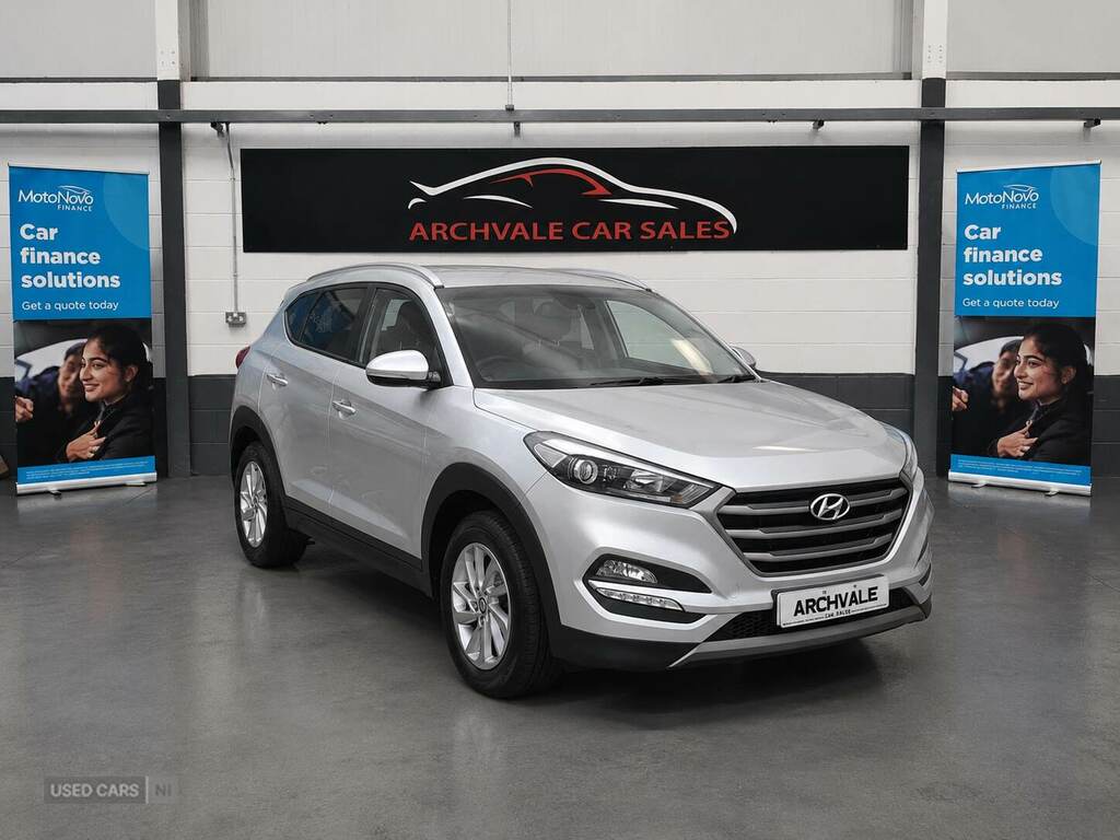 Hyundai Tucson 1.7 Crdi Blue Drive Se Nav 2Wd Silver