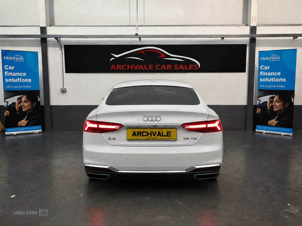 Audi A5 35 Tdi S Line S Tronic White #4