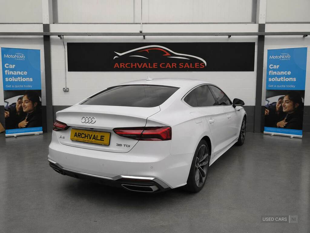 Audi A5 35 Tdi S Line S Tronic White #3