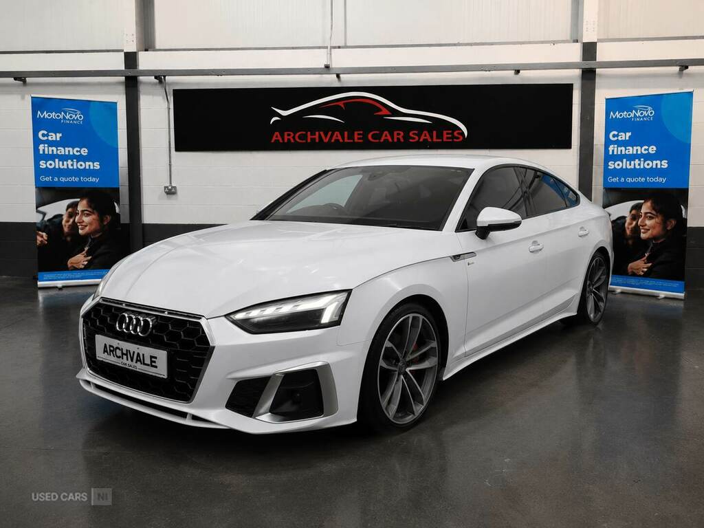 Audi A5 35 Tdi S Line S Tronic White #6