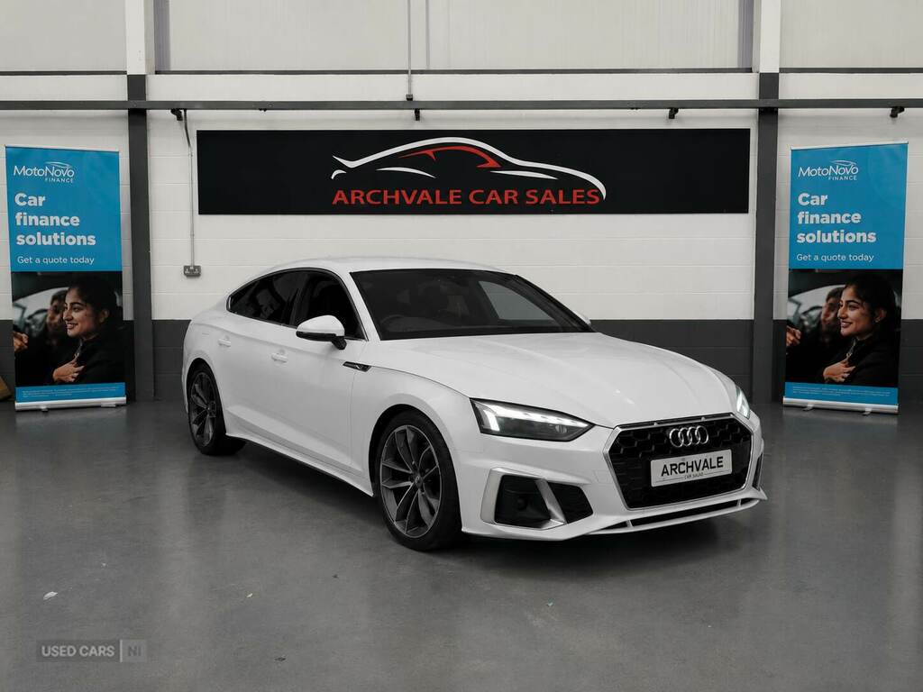 Audi A5 35 Tdi S Line S Tronic White