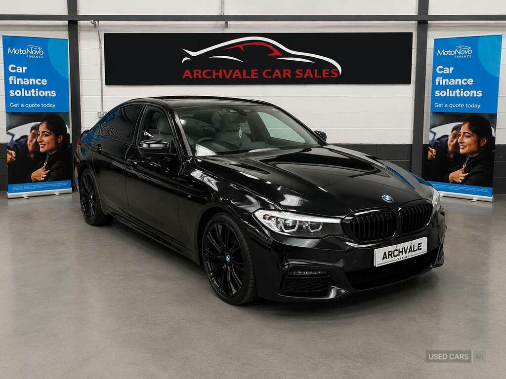 BMW 5 Series 520D M Sport Black