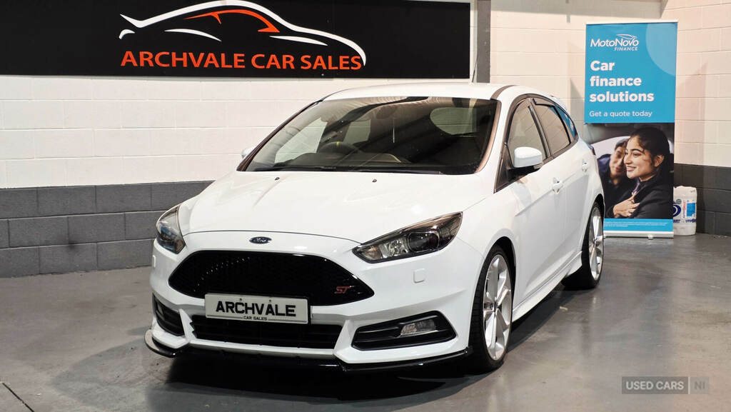 Ford Focus 2.0 Tdci 185 St-3 KT66FLX White #5