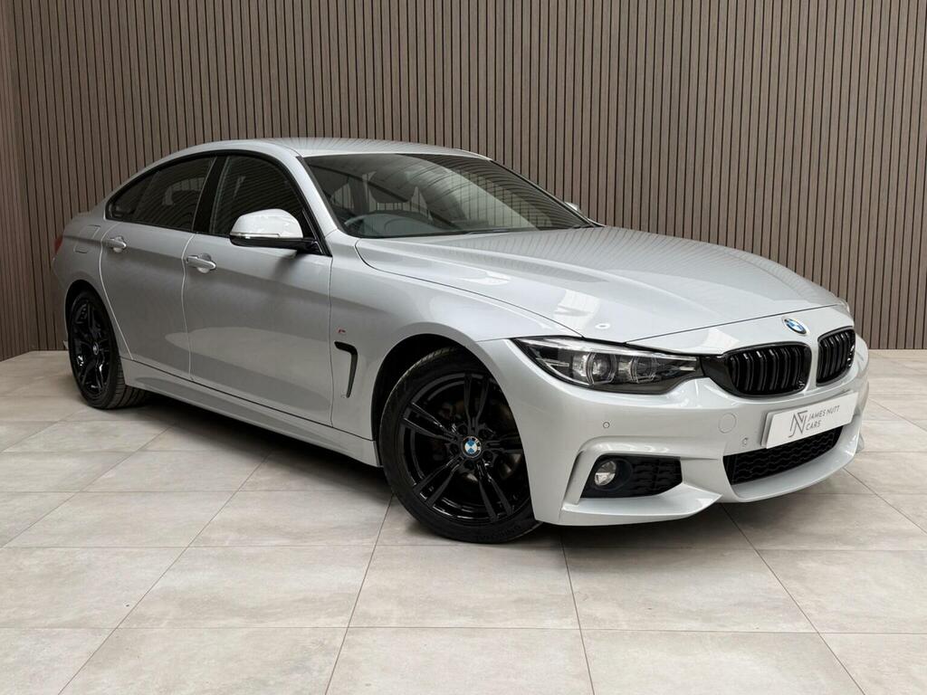 BMW 4 Series Gran Coupe Hatchback 2.0 420I Gpf M Sport Euro 6 Ss 2 Silver