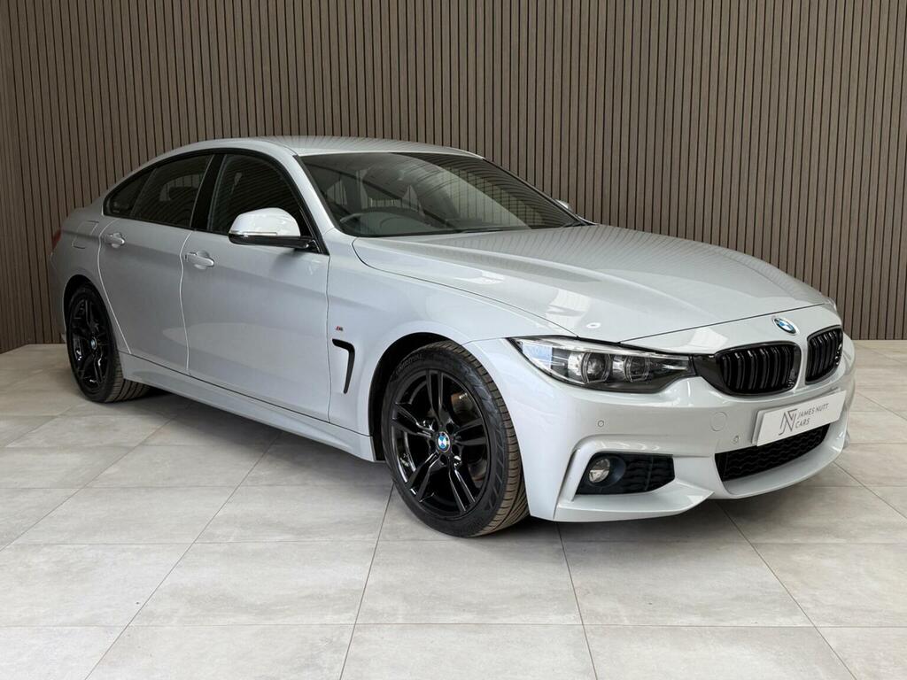 BMW 4 Series Gran Coupe Hatchback 2.0 420I Gpf M Sport Euro 6 Ss 2 BP68ZSD Silver #3
