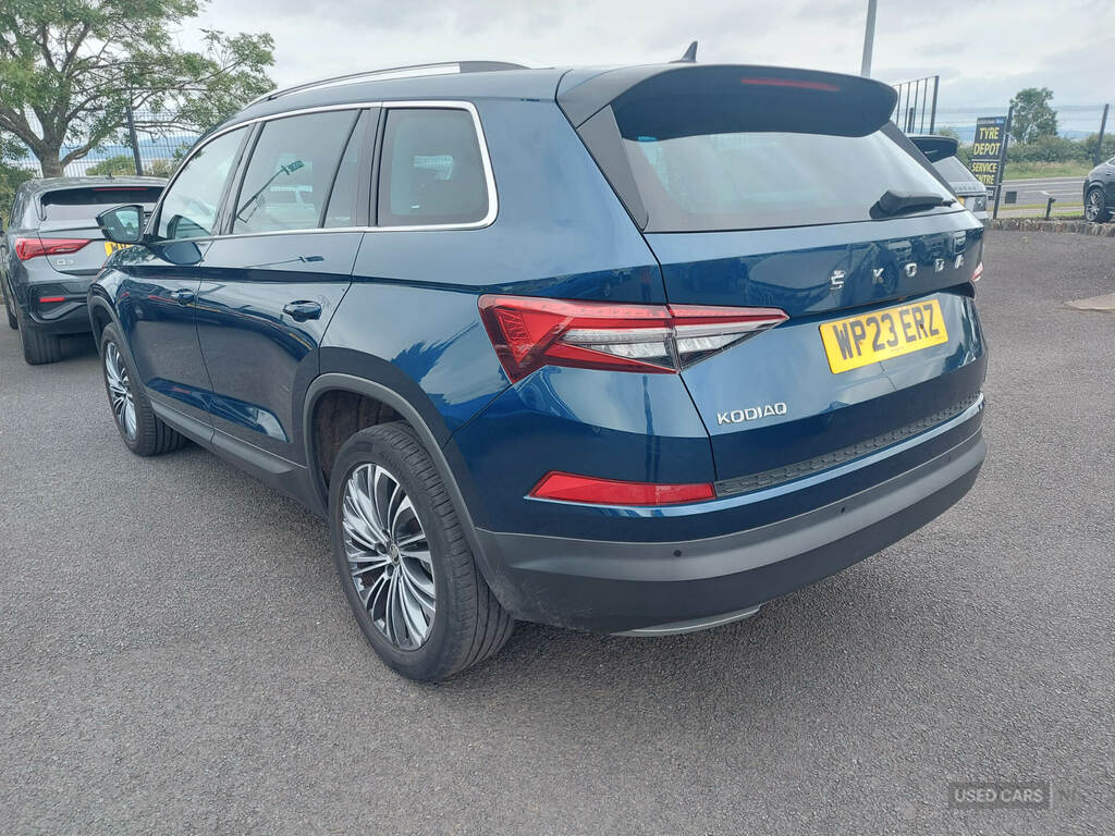 Skoda Kodiaq 1.5 Tsi Se L Executive Dsg 7 Seat WP23ERZ Blue #4