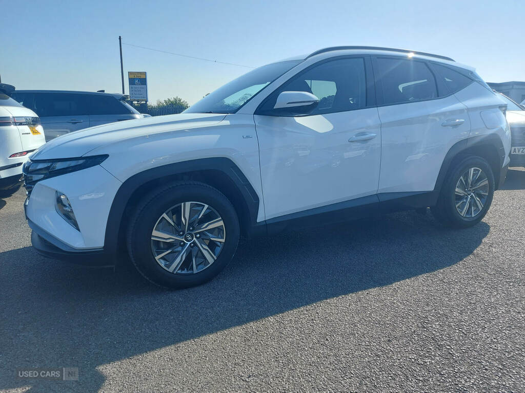 Hyundai Tucson 1.6 Tgdi 48V Mhd Se Connect 2Wd Dct White