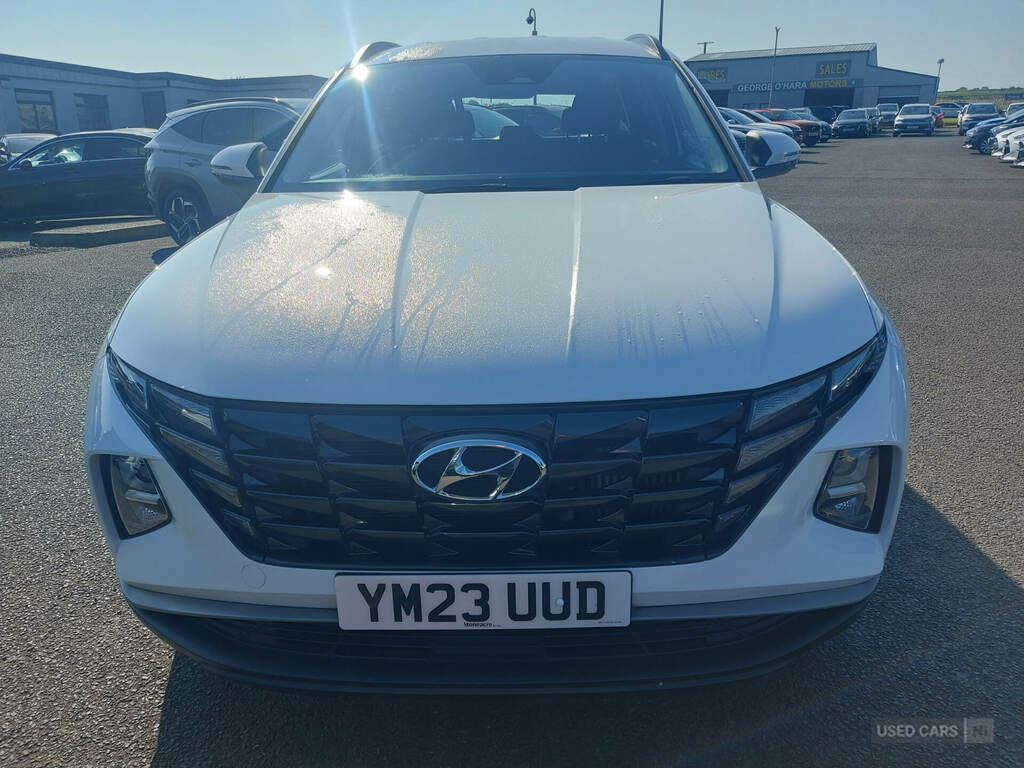 Hyundai Tucson 1.6 Tgdi 48V Mhd Se Connect 2Wd Dct YM23UUD White #6