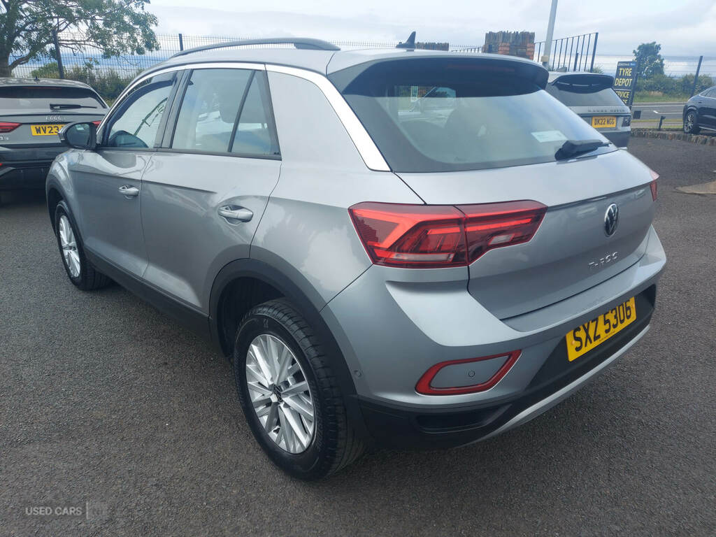 Volkswagen T-Roc 1.5 Tsi Life Dsg SXZ5306 Silver #4