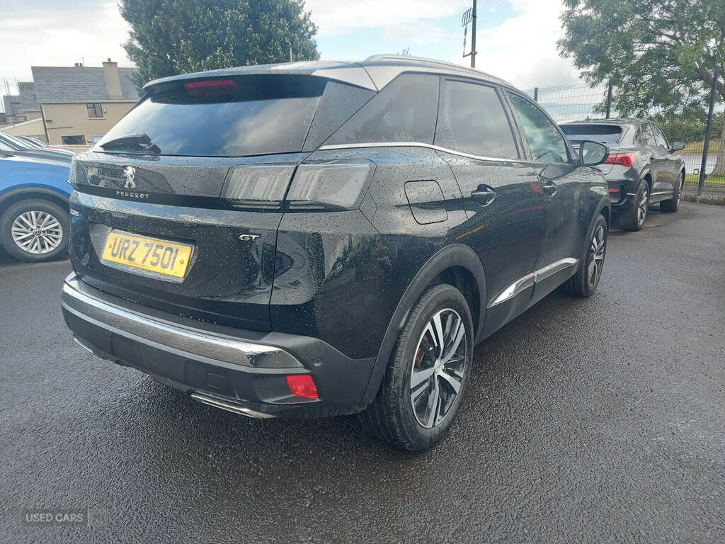 Peugeot 3008 1.5 Bluehdi Gt Eat8 URZ7501 Black #3