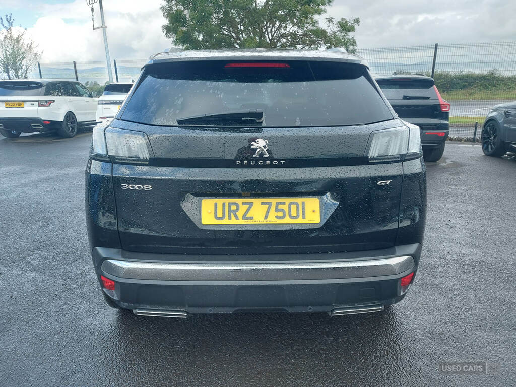 Peugeot 3008 1.5 Bluehdi Gt Eat8 URZ7501 Black #5
