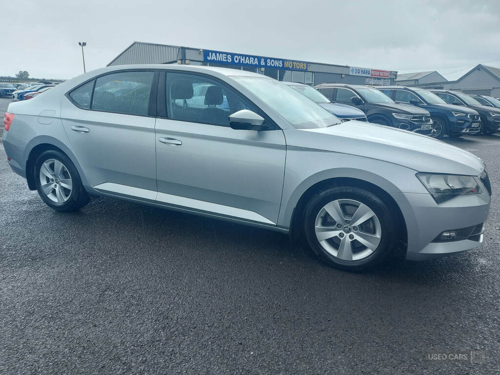 Skoda Superb S Tdi Silver #2