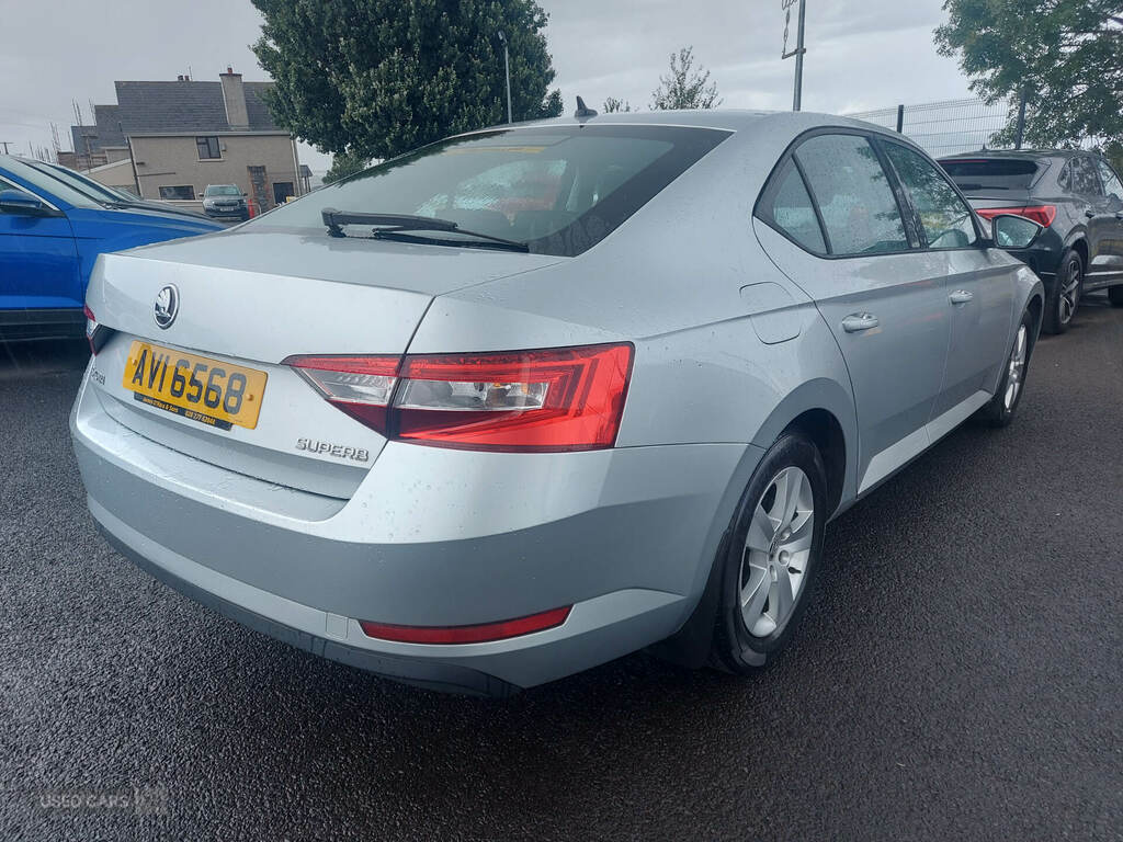 Skoda Superb S Tdi Silver #3