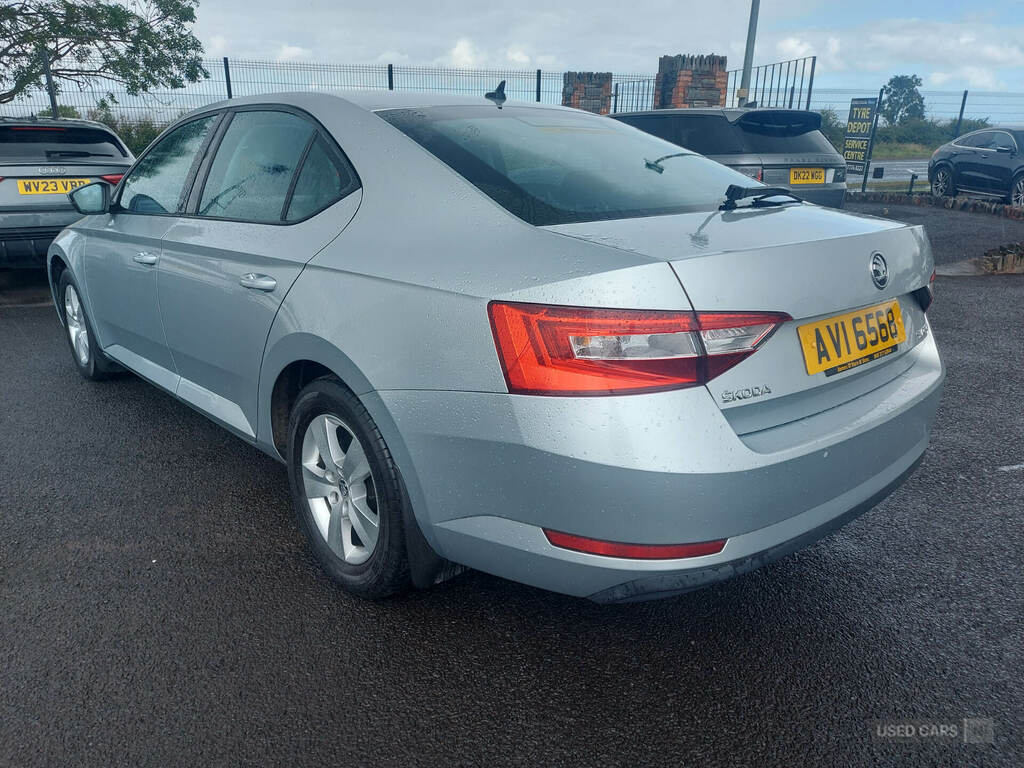 Skoda Superb S Tdi Silver #4