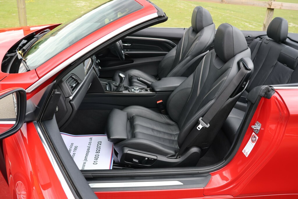 BMW 4 Series 2.0 420D M Sport Convertible Euro Black #8