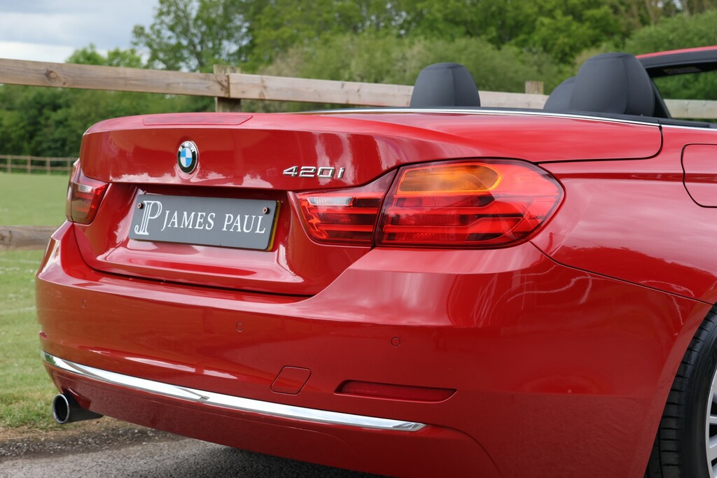BMW 4 Series 2.0 420D M Sport Convertible Euro Black #20