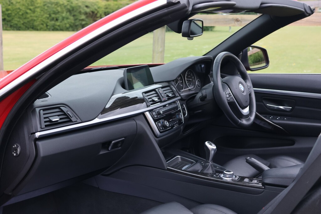BMW 4 Series 2.0 420D M Sport Convertible Euro Black #10