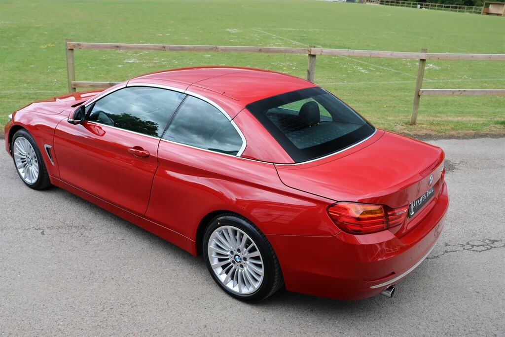 BMW 4 Series 2.0 420D M Sport Convertible Euro Black #9