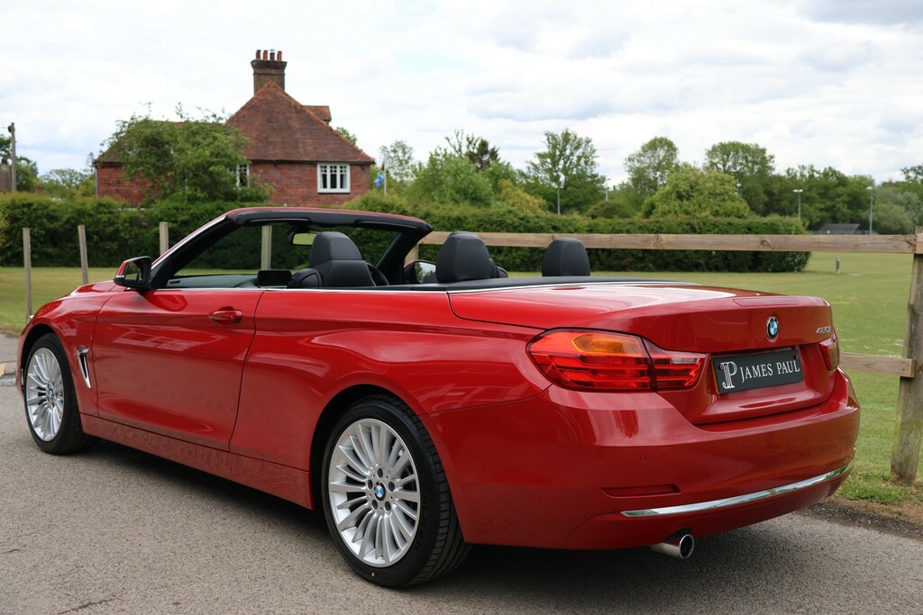 BMW 4 Series 2.0 420D M Sport Convertible Euro Black #19