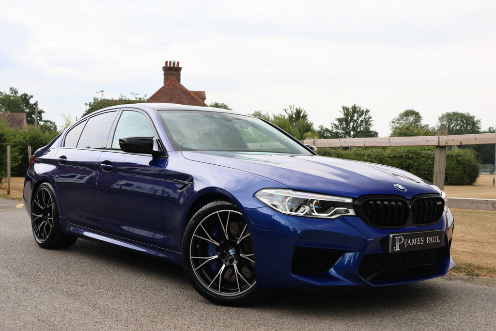 BMW M5 4.4I V8 Competition Saloon Steptronic X Blue #4