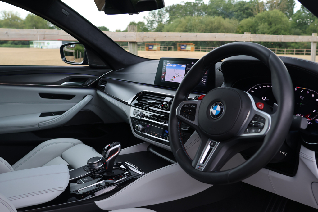 BMW M5 4.4I V8 Competition Saloon Steptronic X Blue #6