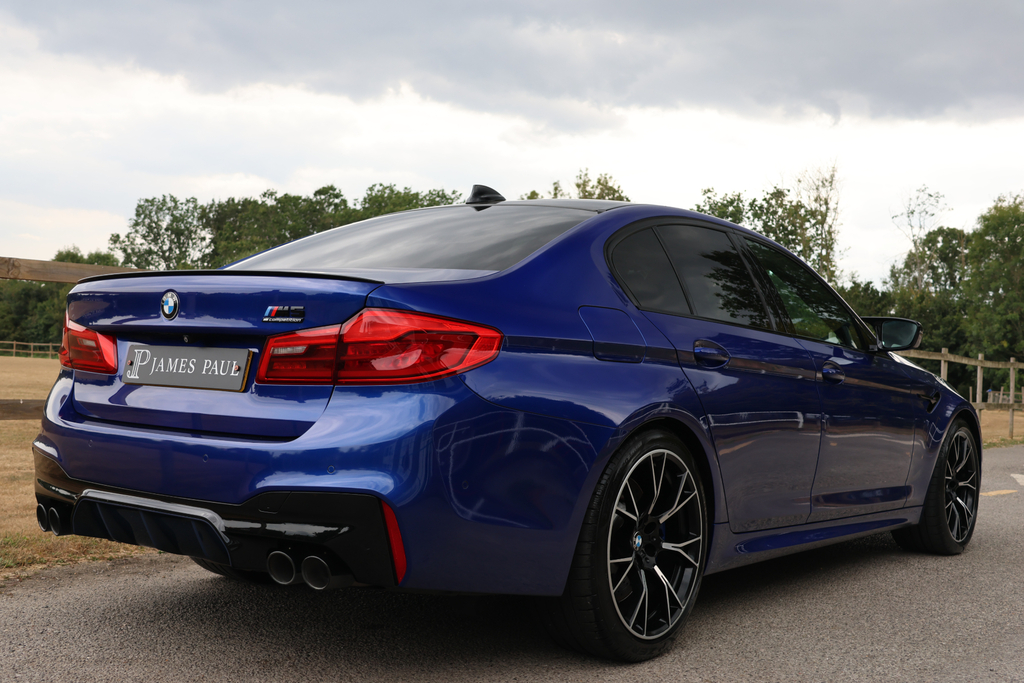 BMW M5 4.4I V8 Competition Saloon Steptronic X Blue #3