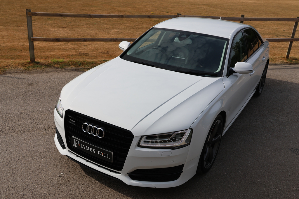 Audi A8 4.1L Tdi Quattro Black Edition 380 Bhp Black #7