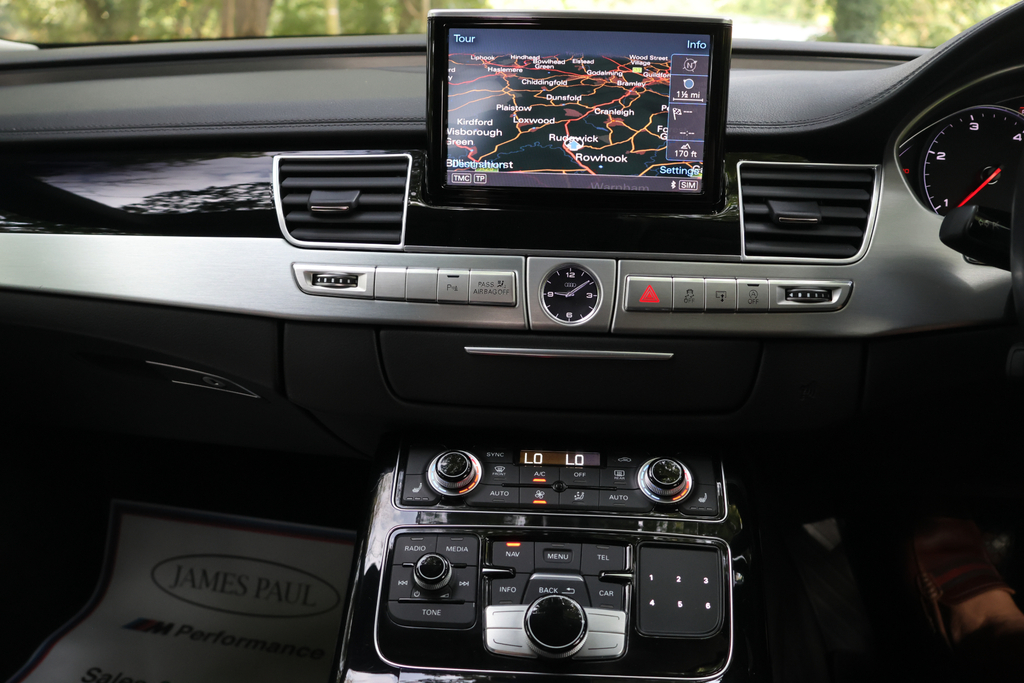 Audi A8 4.1L Tdi Quattro Black Edition 380 Bhp Black #12