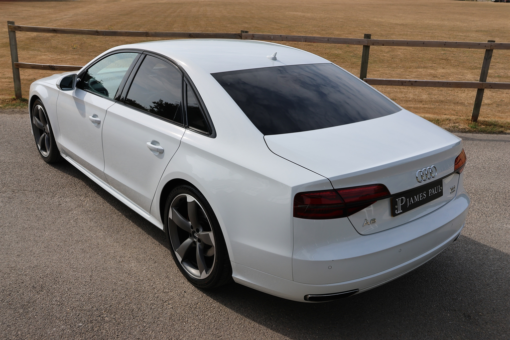 Audi A8 4.1L Tdi Quattro Black Edition 380 Bhp Black #9