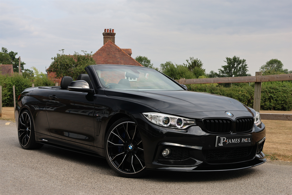 BMW 4 Series 3.0 M Sport Convertible Euro 6 S Black #4