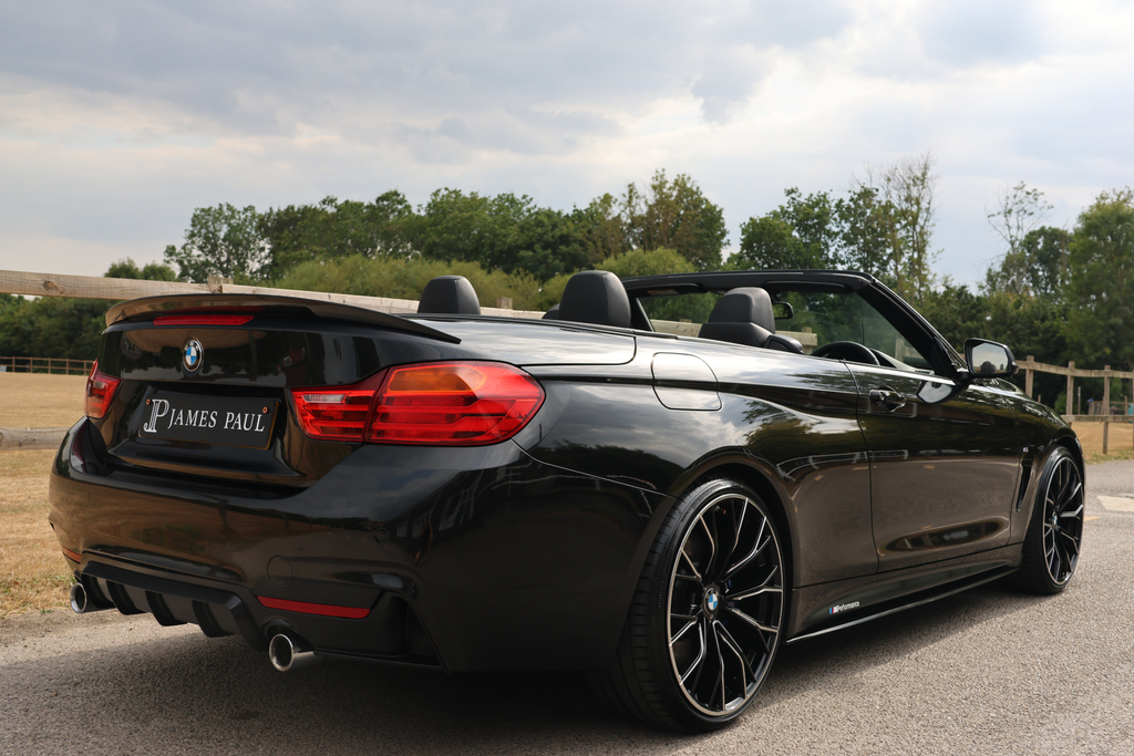 BMW 4 Series 3.0 M Sport Convertible Euro 6 S Black #3