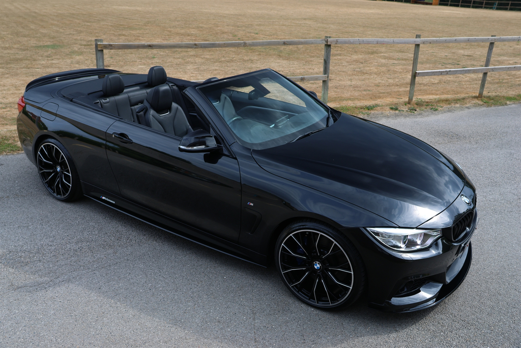BMW 4 Series 3.0 M Sport Convertible Euro 6 S Black
