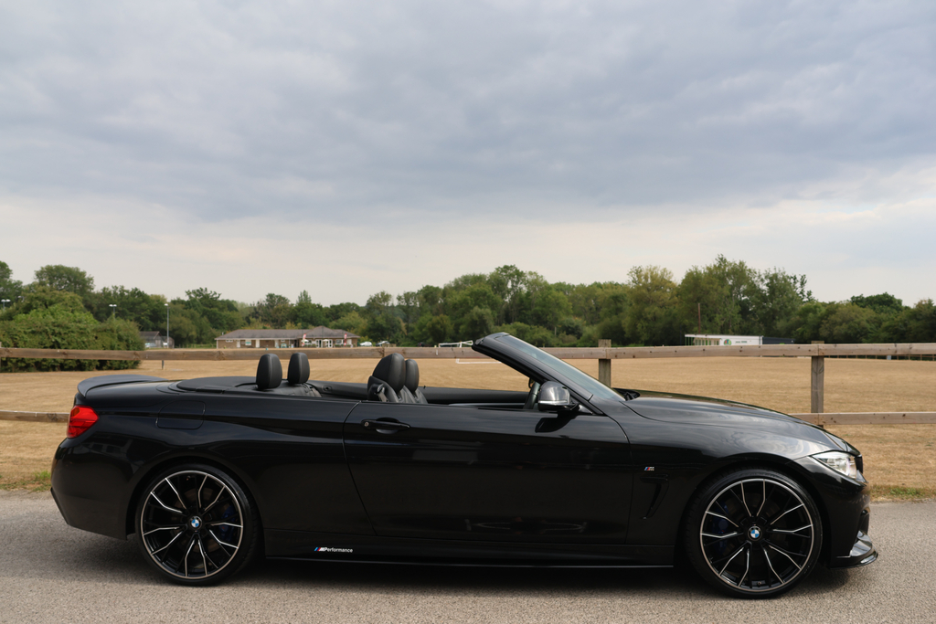 BMW 4 Series 3.0 M Sport Convertible Euro 6 S Black #2
