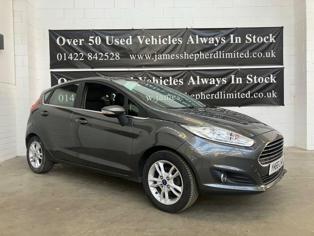 Ford Fiesta 1.0T Ecoboost Zetec Euro 6 Ss Grey