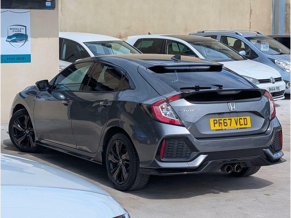 Honda Civic 1.5 Vtec Turbo Sport Euro 6 S S PF67VCD Grey #4