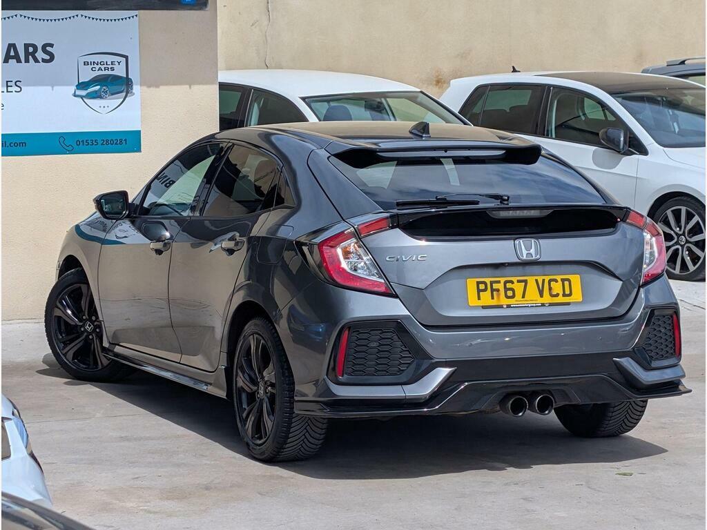 Honda Civic 1.5 Vtec Turbo Sport Euro 6 S S PF67VCD Grey #5