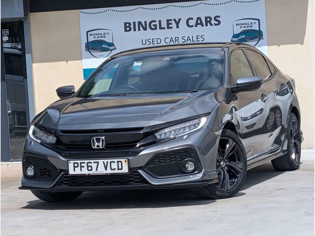 Honda Civic 1.5 Vtec Turbo Sport Euro 6 S S Grey