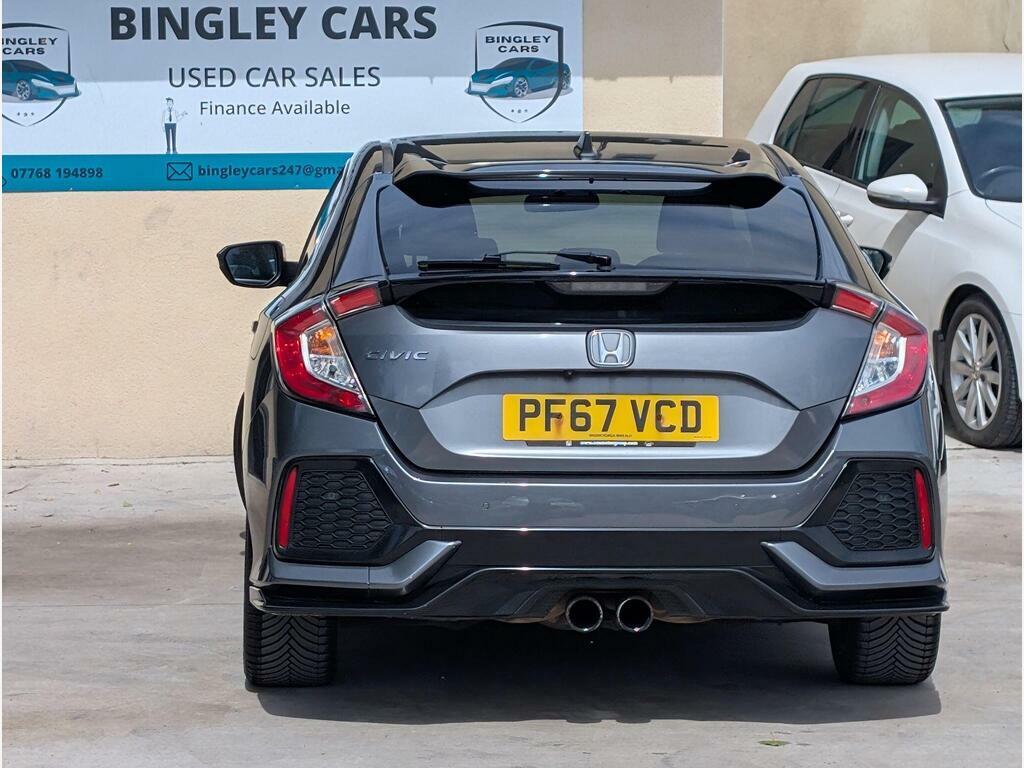 Honda Civic 1.5 Vtec Turbo Sport Euro 6 S S PF67VCD Grey #6