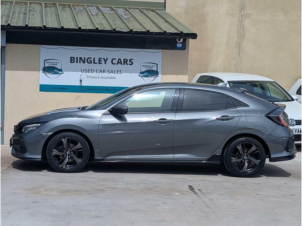 Honda Civic 1.5 Vtec Turbo Sport Euro 6 S S PF67VCD Grey #3