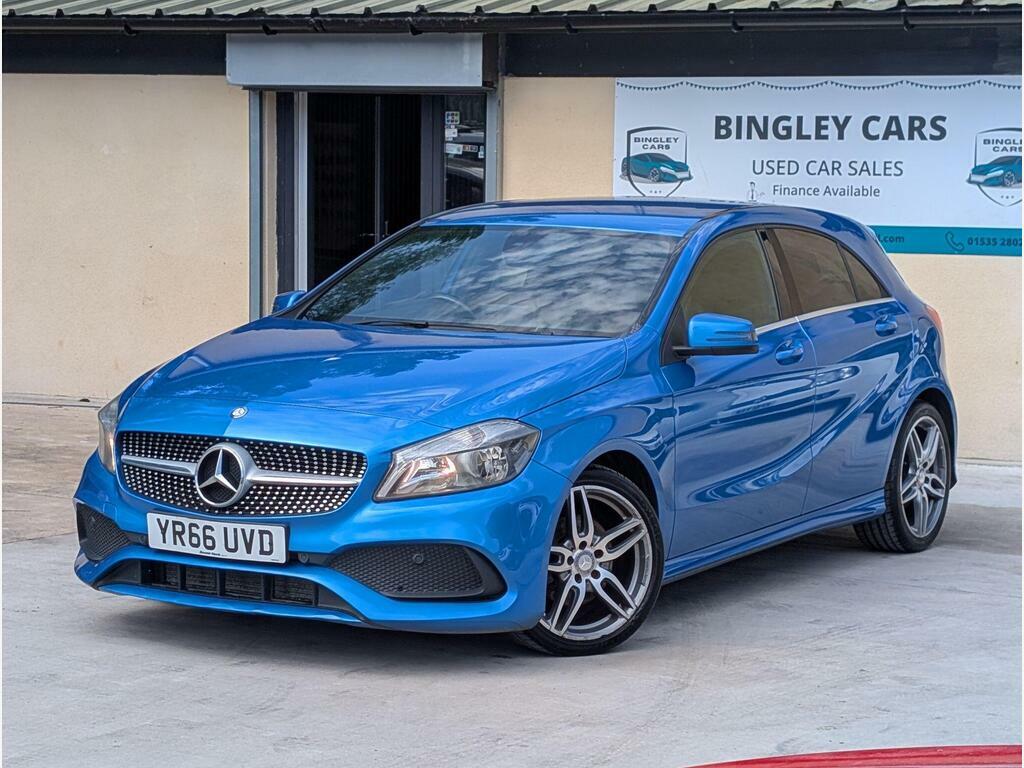 Mercedes-Benz A Class 1.5 A180d Amg Line Euro 6 S S YR66UVD Blue #2
