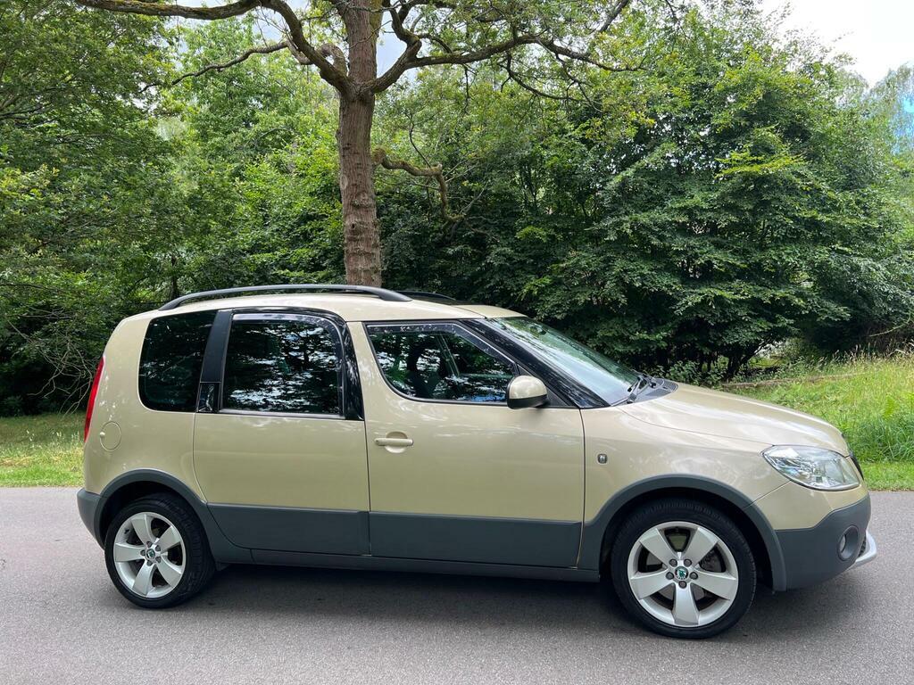 Skoda Roomster 1.2 Tsi Scout Dsg Euro 5 Beige #4