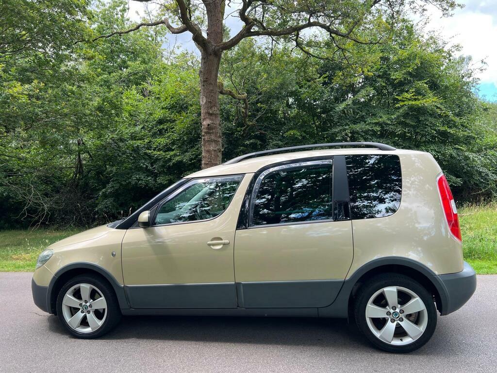 Skoda Roomster 1.2 Tsi Scout Dsg Euro 5 Beige #5