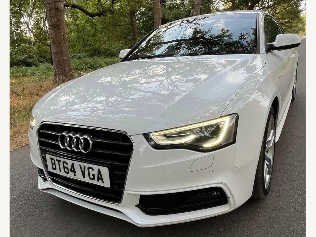 Audi A5 1.8 Tfsi S Line Euro 6 S S White #3