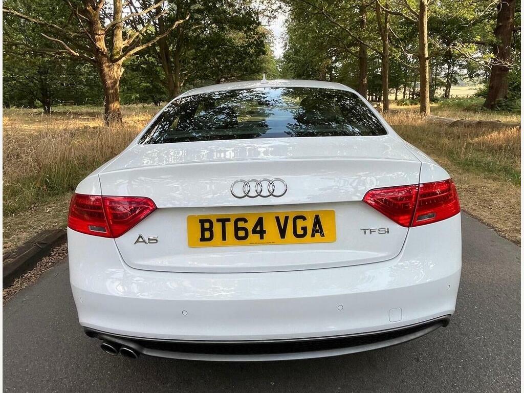 Audi A5 1.8 Tfsi S Line Euro 6 S S White #5