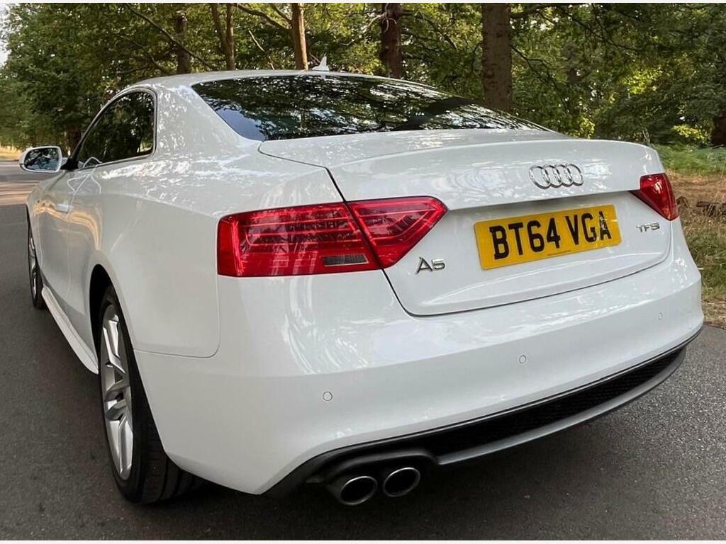 Audi A5 1.8 Tfsi S Line Euro 6 S S White #4