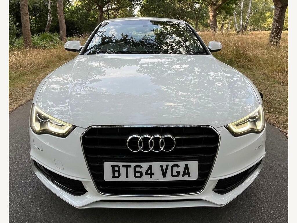 Audi A5 1.8 Tfsi S Line Euro 6 S S White #2
