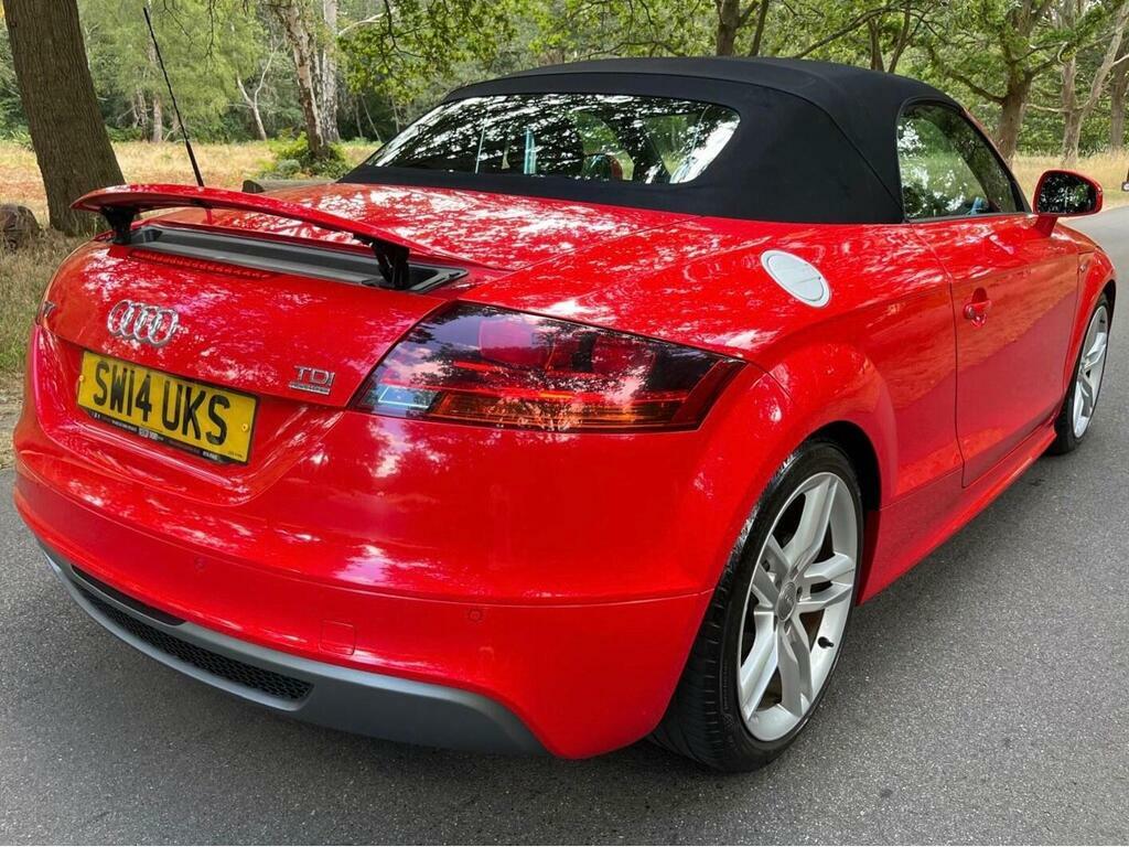 Audi TT 2.0 Tdi S Line Roadster Quattro Euro 5 Red #4