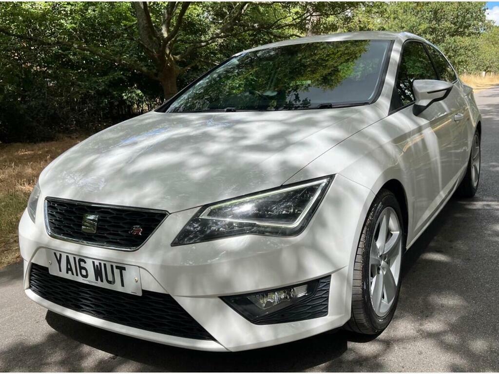 Seat Leon 1.4 Ecotsi Fr Sport Coupe Euro 6 S S White