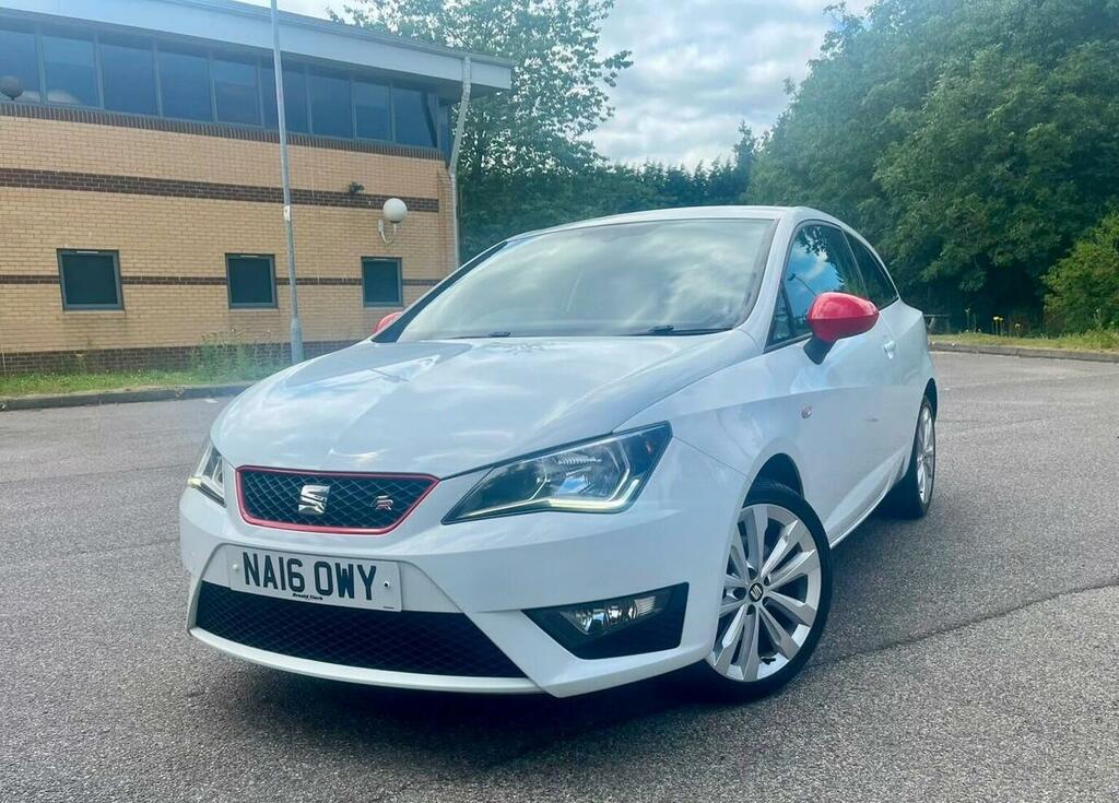 Seat Ibiza 1.2 Tsi Fr Red Edition Sport Coupe Euro 6 White #2